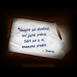 Vzepřít se divočině...                      