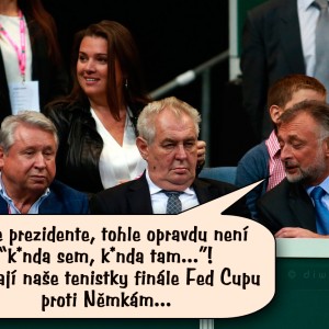 Zeman na tenisu