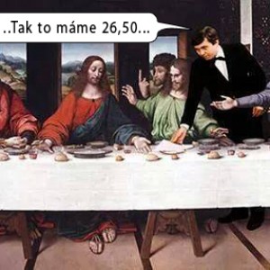 Vrchní prchni - poslední večeře
