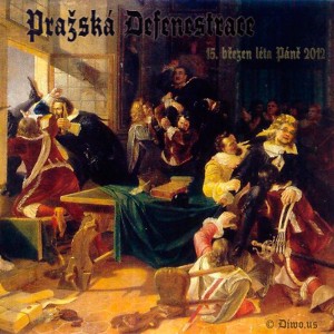 Pražská defenestrace 2012    