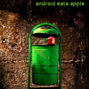 Android žere jAbko