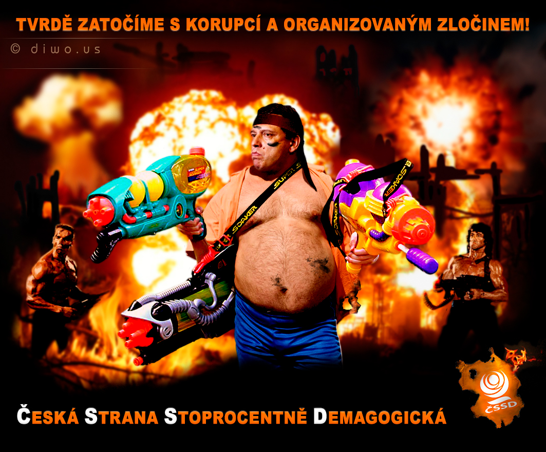 Paroubek-akční hrdina