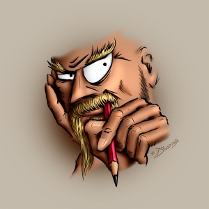 Diwous – ilustrátor (#diwoselfie)