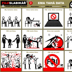 FUJ!SLABIKÁŘ - díl 2. - Ema tahá data         