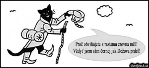 Diwous - kocour Mikeš 3, boj, cikáni, Dežo, černý humor, napadení, nepřizpůsobiví, prdel, rasizmus, romové, vtip