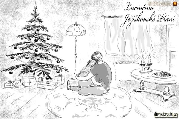 divnej brouk - kresba, vánoce, stromeček, dárky, zamilovaný páreček, konferenční stolek, svícen, cukroví divnej brouk - kresba, vánoce, stromeček, dárky, zamilovaný páreček, konferenční stolek, svícen, cukroví