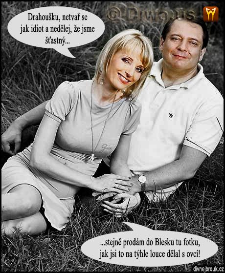Diwous aka Divnej Brouk, Paroubkovi, Jiří, Petra, sexy mozek, zoofil, ovce