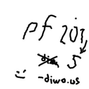Diwous - pf 2015, humor, PéeFka, PF, přání do nového roku, přáníčko, vtip