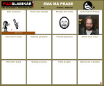 Diwous - FUJ!SLABIKÁŘ - dil - (nedokončený) - Ema má prase, Jiří Pomeje, motorová pila, brutální, krev, Ema, komiks, kreslený, karikatura, máma mele maso, mísu, Iveta Bartošová