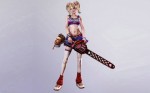 Diwous - FUJ!SLABIKÁŘ - kult Emy inspiruje Cosplayerky, motorová řetězová pila, dívky, cosplay, brutální, krev, hardcore, chainsaw, Ema, zbraň, nástroj, výkon spravedlnosti