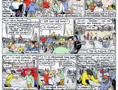 komiks Rychlé Džípy – originál – díl 24 – Ňákej vopruz