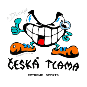 Diwous - Česká Tlama - Extreme Sports, logo, cartoon, comics, adrenaline, outdoor