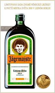 Diwous - Jaromír Jágr, Jágrmajstr, Jägermeister, MS hokej 2010, vítěz, Mistr světa, Köln, Lanxess Arena, Německo, limitovaná edice, vtip, humor