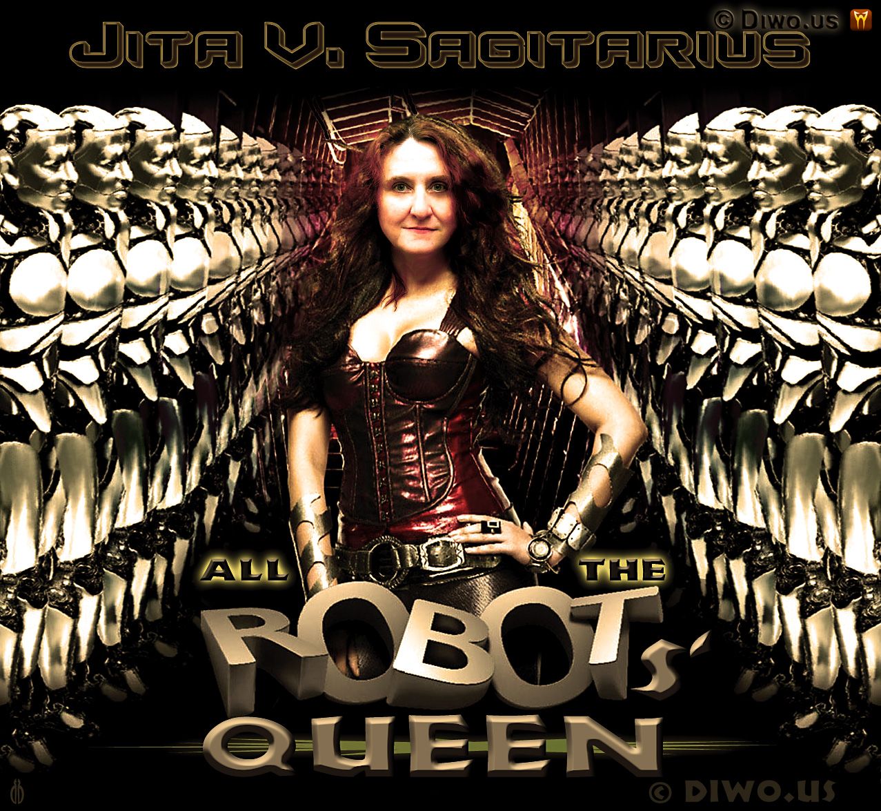 Diwous - Královna robotů Jita V. Sagitarius, Robots' Queen, robot