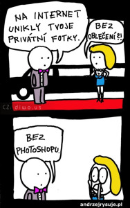 Diwous - Photoshop, úprava fotek, fotografie, únik, celebrita, limuzína, červený koberec, humor, vtip
