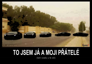 Diwous - Přátelé, Lamborghini, vtip, humor