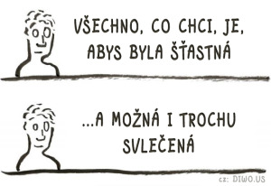 Diwous - Přiznání, nepokrytě, pravda, upřímně, upřímnost, svlečená dívka, muž, humor, vtip