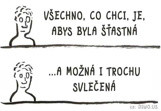Diwous - Přiznání, nepokrytě, pravda, upřímně, upřímnost, svlečená dívka, muž, humor, vtip