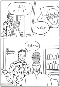Diwous - Debilní kadeřník, kadeřnictví, nepochopení, absurdní humor, humor, vtip