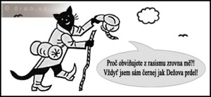 Diwous - kocour Mikeš 2, boj, cikáni, Dežo, černý humor, napadení, nepřizpůsobiví, prdel, rasizmus, romové, vtip