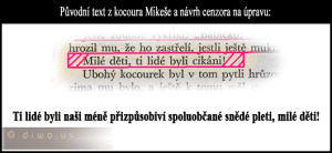 Diwous - kocour Mikeš 3, boj, cikáni, Dežo, černý humor, napadení, nepřizpůsobiví, prdel, rasizmus, romové, vtip