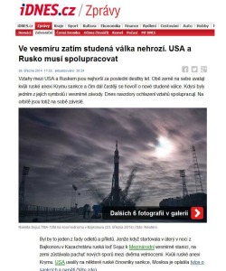 Diwous - cikáni, ISS, krize, Krymský konflikt, rusko-americké vztahy, sankce, studená válka, vesmírný program