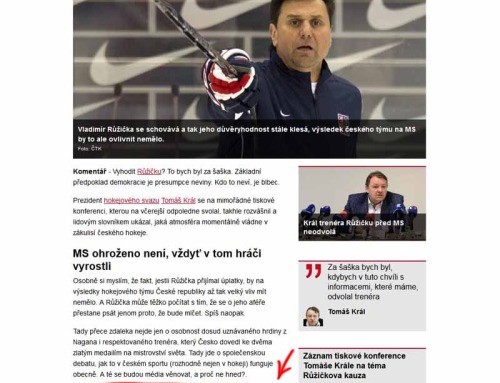 Pravý důvod, proč jsou Češi tak dobří v hokeji!