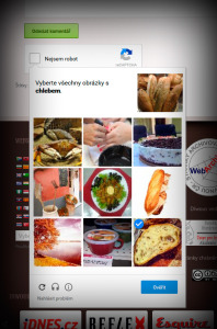 Diwous - Wordpress plugin, No CAPTCHA reCAPTCHA, screenshot, auto-detect language, food images, bread, antispam, check, spambot, spam, robot, protect, login, registration, comment, Google