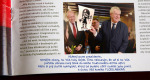 Diwous - FUJ!SLABIKÁŘ - prezident Miloš Zeman - časopis, motorová pila, brutální, krev, Ema, komiks, kreslený, karikatura