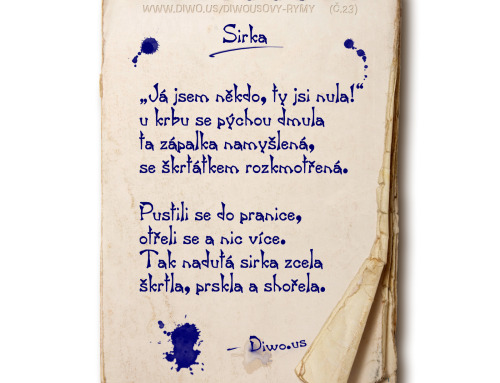 Diwousovy Rýmy – č.23 – Sirka
