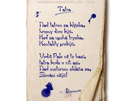 Diwousovy Rýmy – č.25 – Tatra