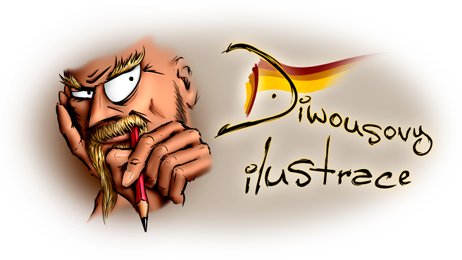 Diwous - Ilustrace logo